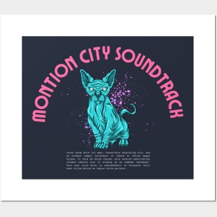 montion city soundtrack Posters and Art